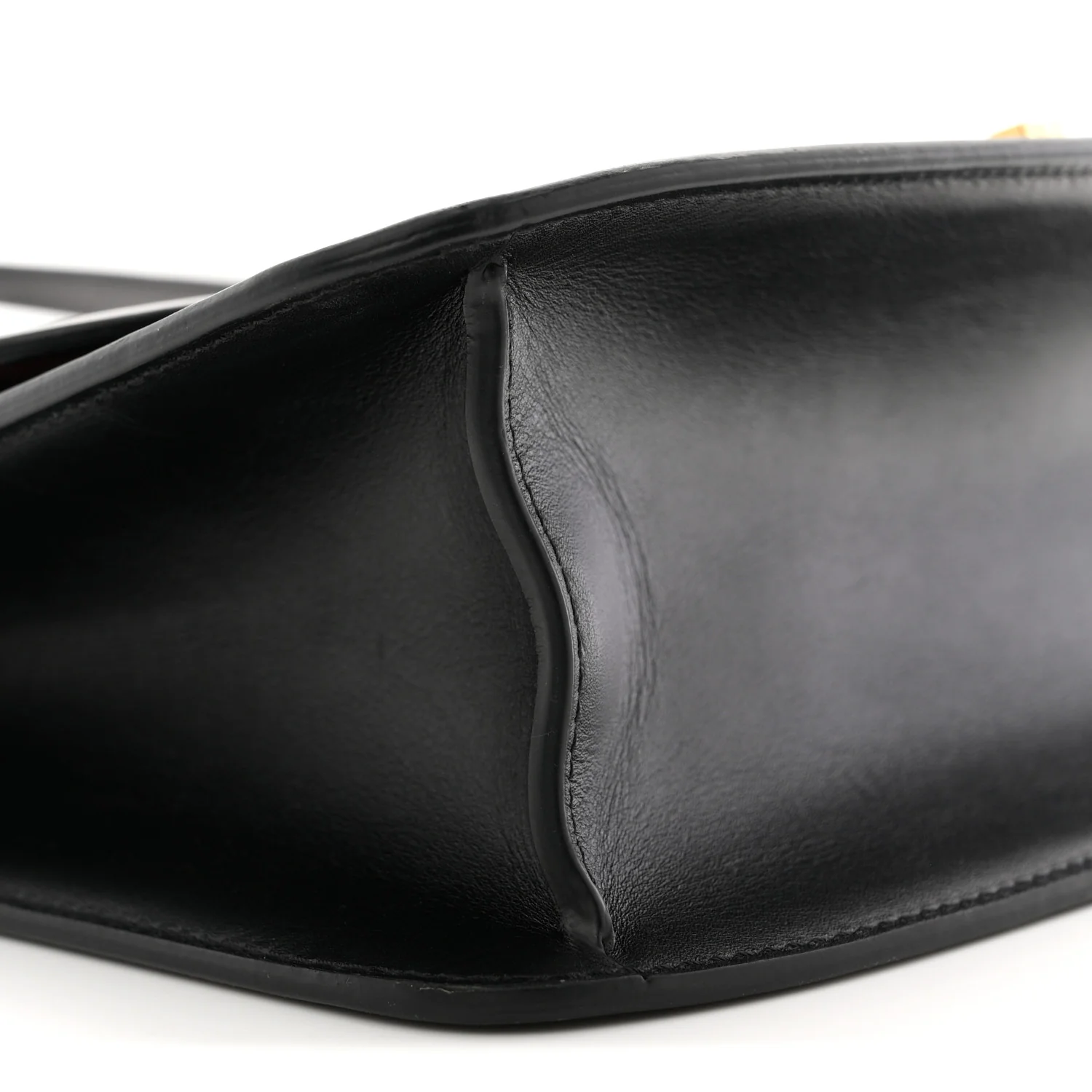 Sleek Calfskin The Sofia 10 Crossbody Black - Image 8