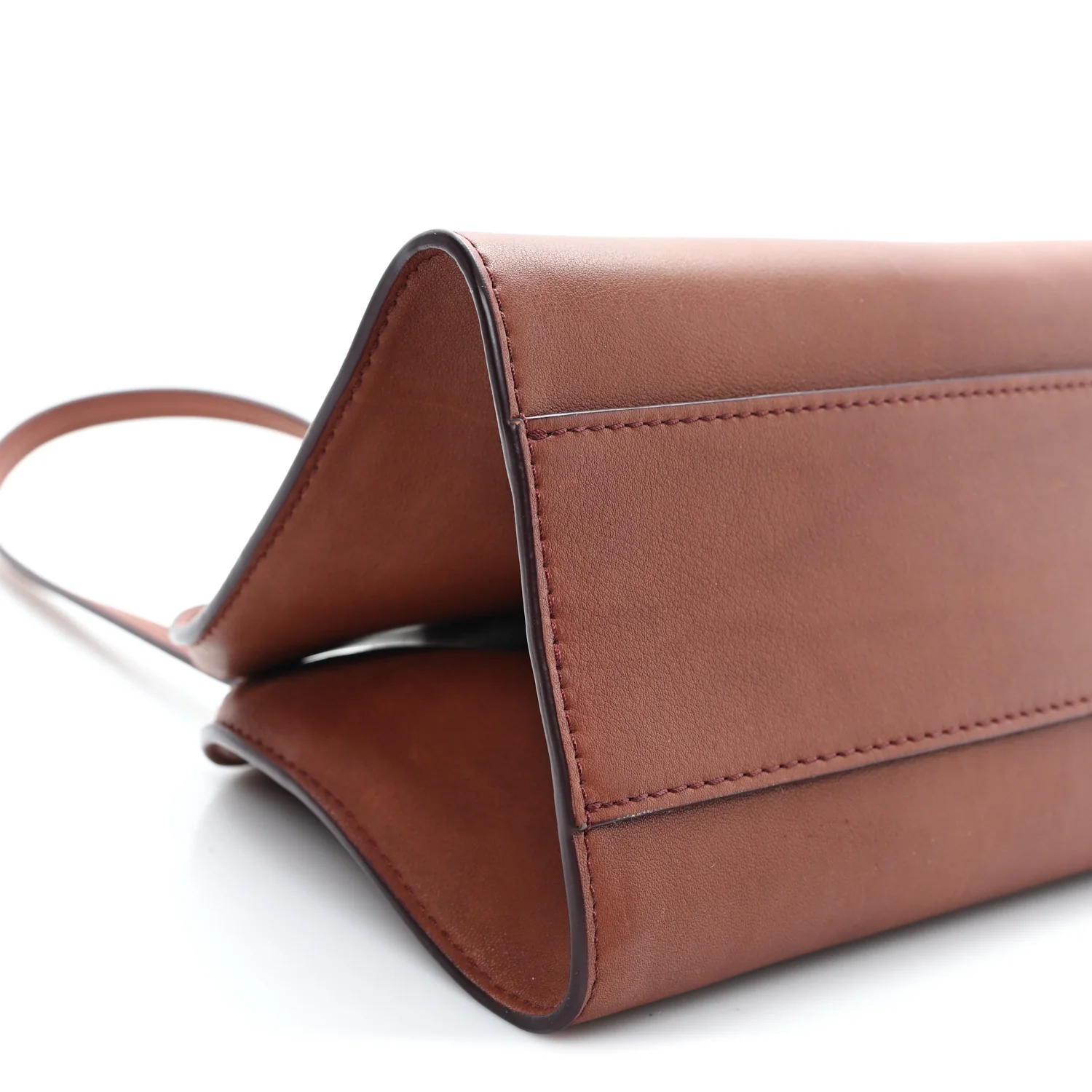 Smooth Calfskin Peggy Bag New Burgundy - Image 8