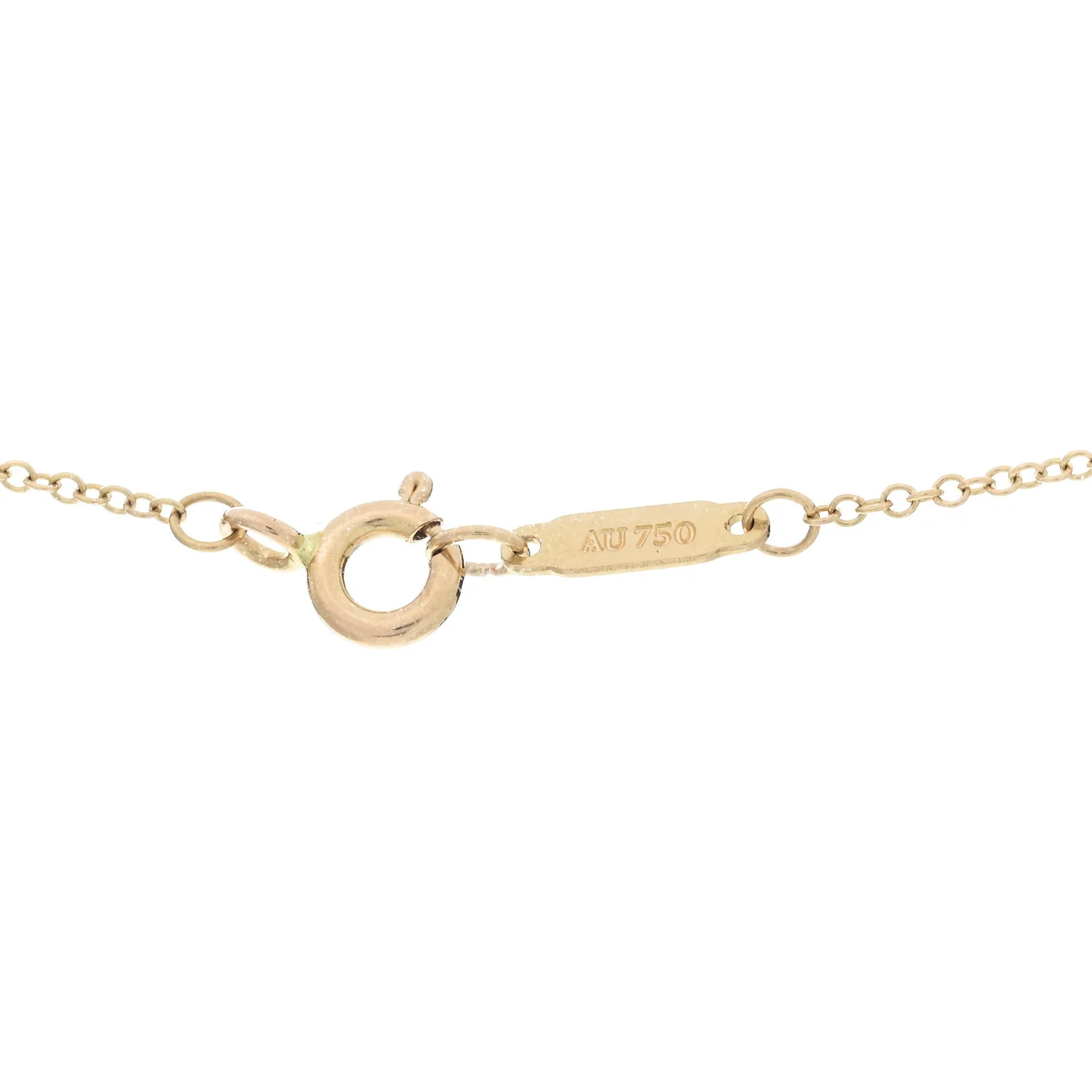 18K Rose Gold Diamond .17ct Solitaire Pendant Necklace - Image 5