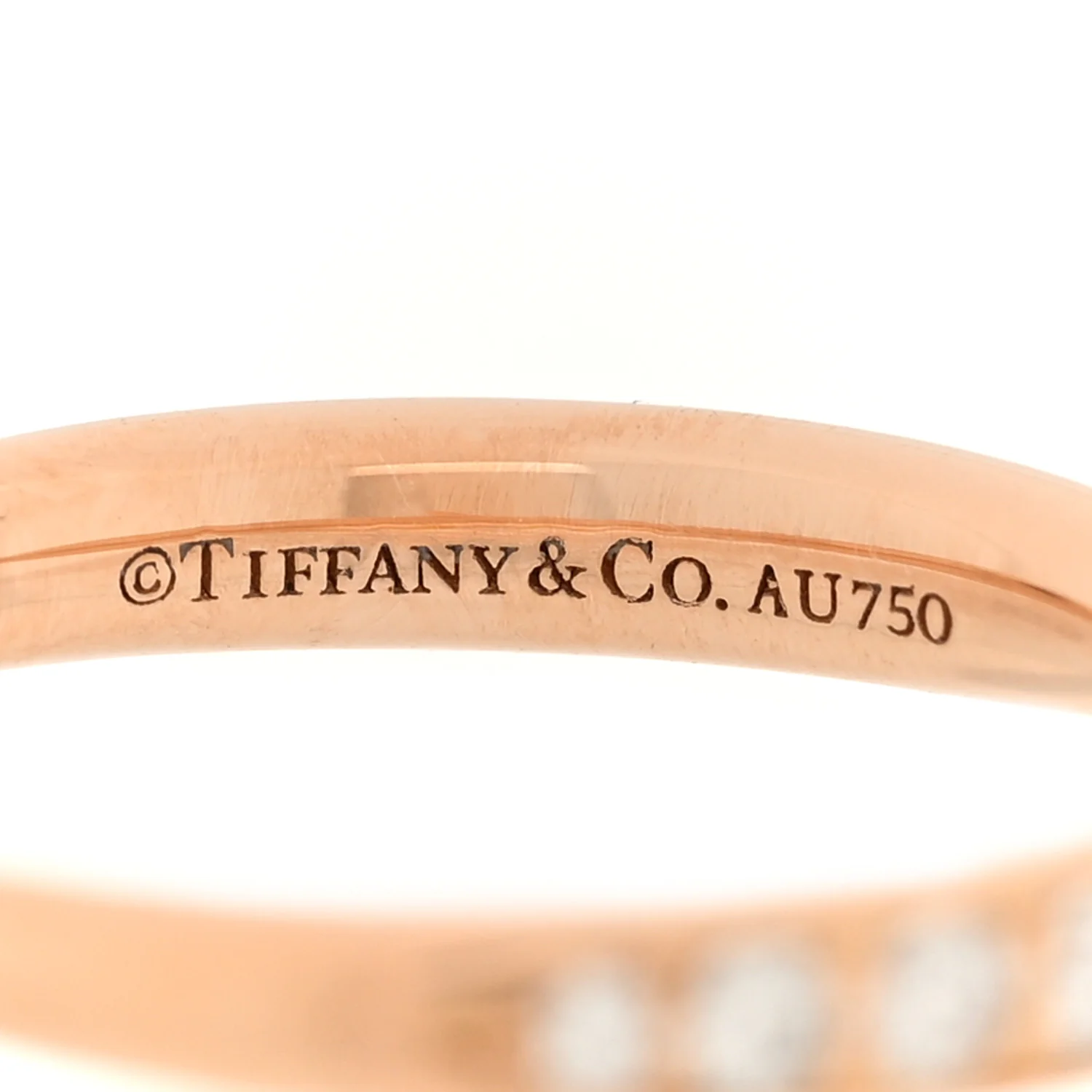 18K Rose Gold Diamond Harmony Band Ring 44 3 - Image 4