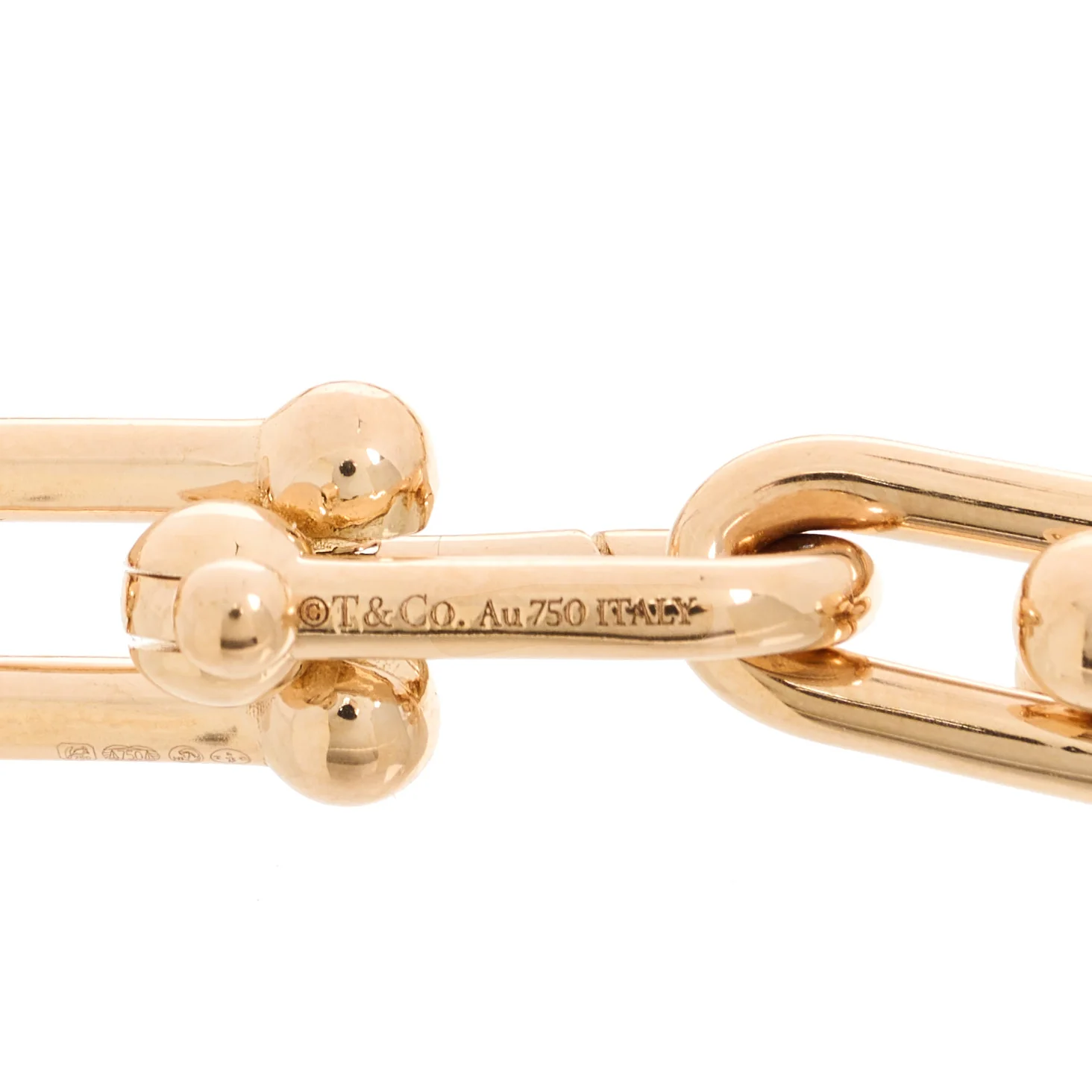 18K Rose Gold Medium HardWear Link Bracelet - Image 3