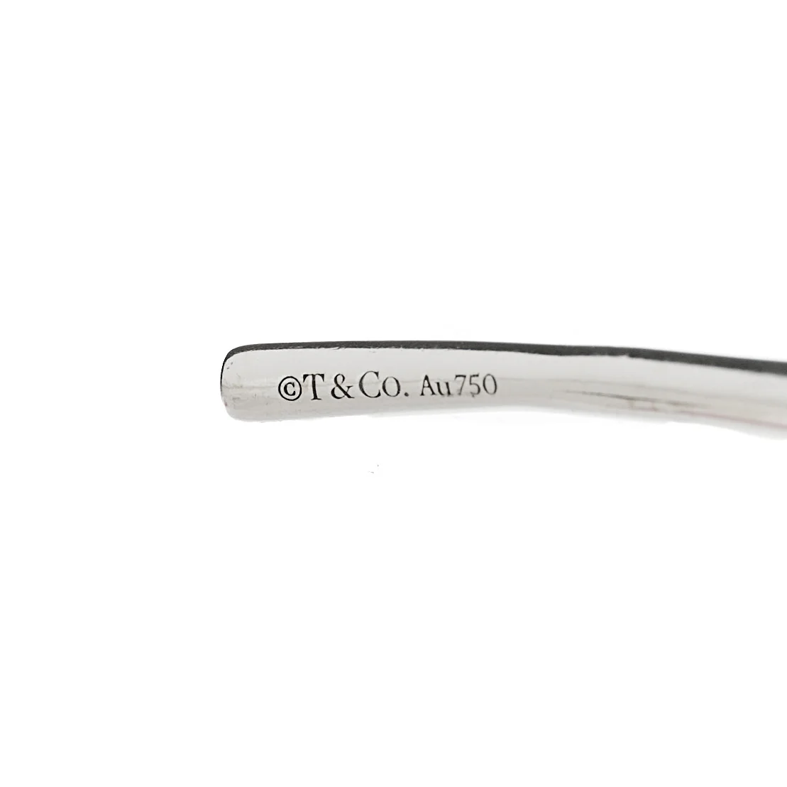 18K White Gold Diamond Metro Wire Bracelet - Image 3