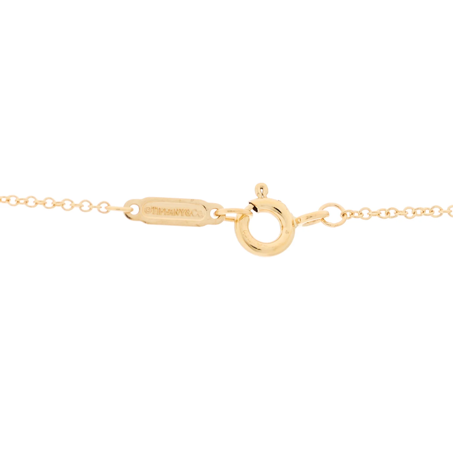 18K Yellow Gold 1837 Interlocking Circles Pendant Necklace - Image 5