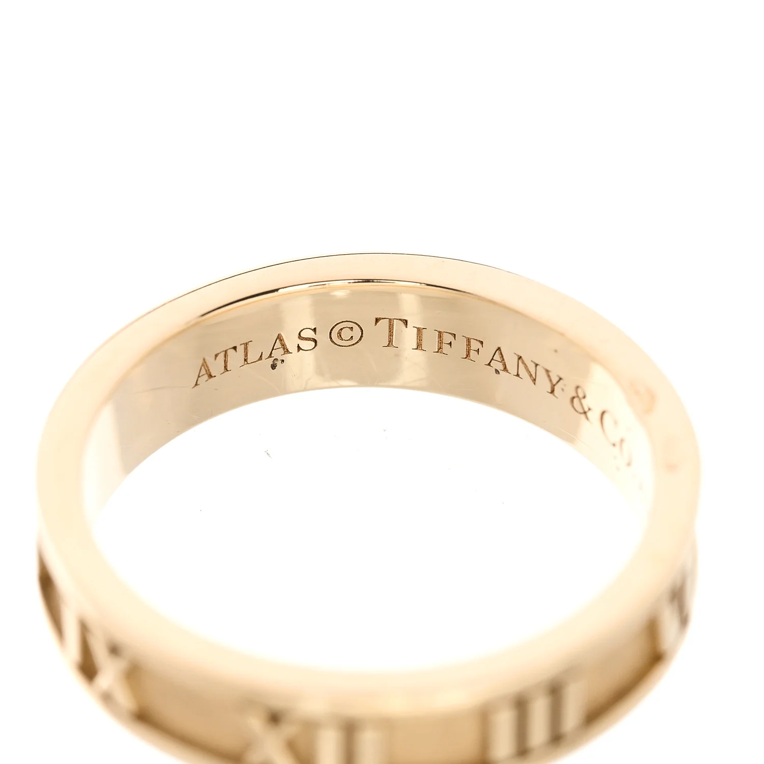 18K Yellow Gold Atlas Ring 49 5 - Image 4