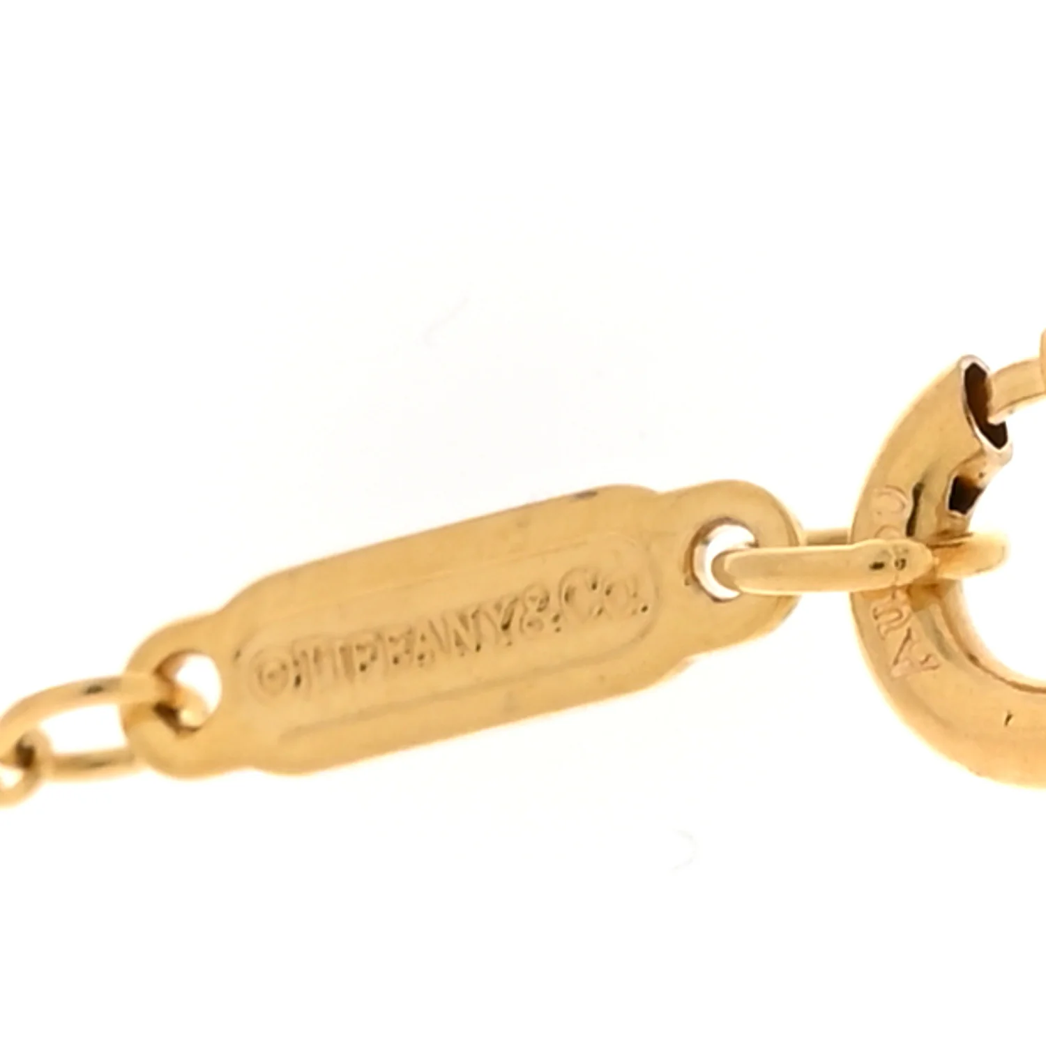 18K Yellow Gold Diamond Fleur de Lis Pendant Necklace - Image 5