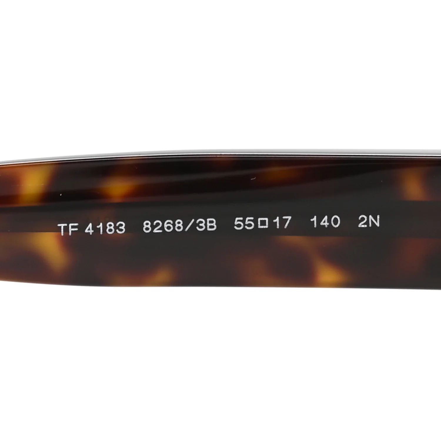 Acetate Metal Cat Eye Sunglasses TF4183 Opal Nude - Image 5