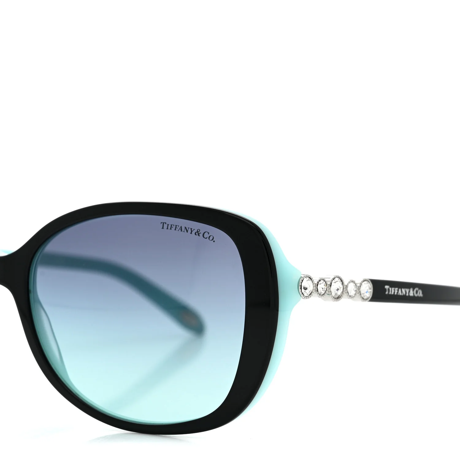 Crystal TF4121-B Sunglasses Black Blue - Image 5