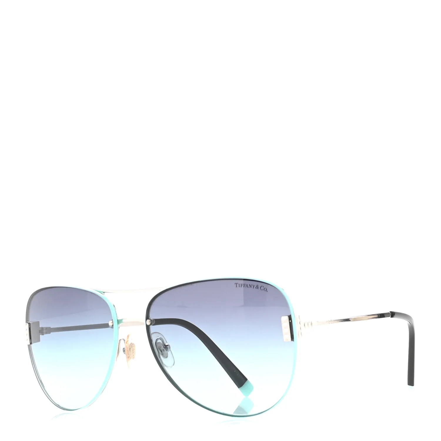 Metal Aviator TF 3066 Sunglasses Blue