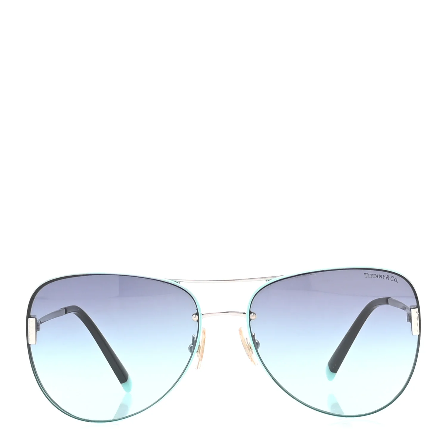 Metal Aviator TF 3066 Sunglasses Blue - Image 2
