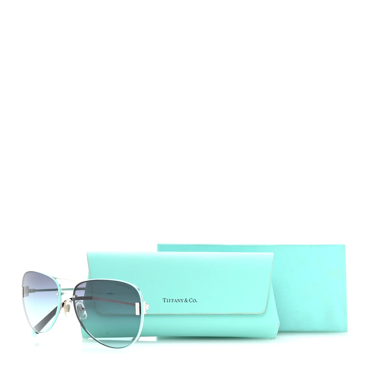 Metal Aviator TF 3066 Sunglasses Blue - Image 8