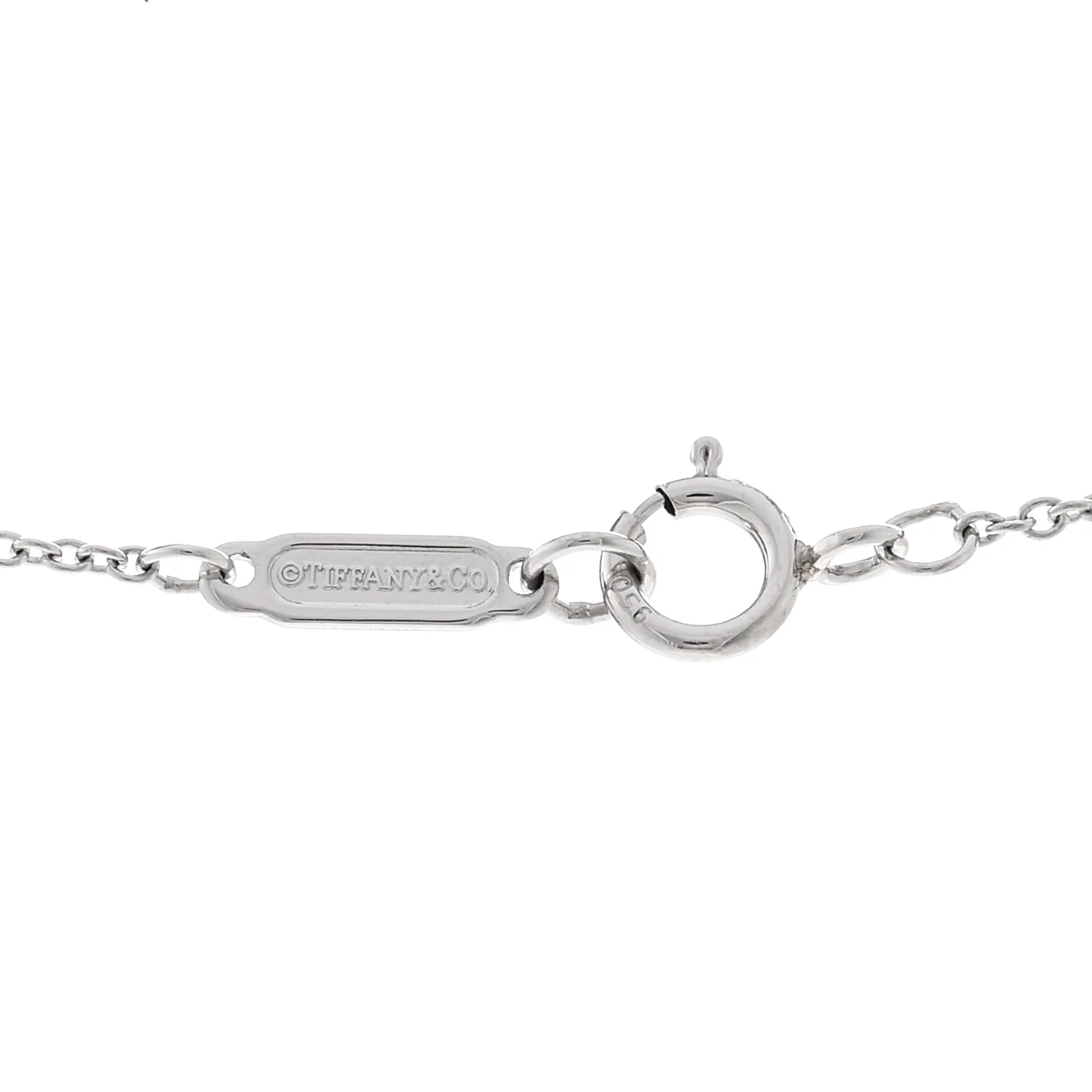 Platinum Diamond .22ct Solitaire Pendant Necklace - Image 4