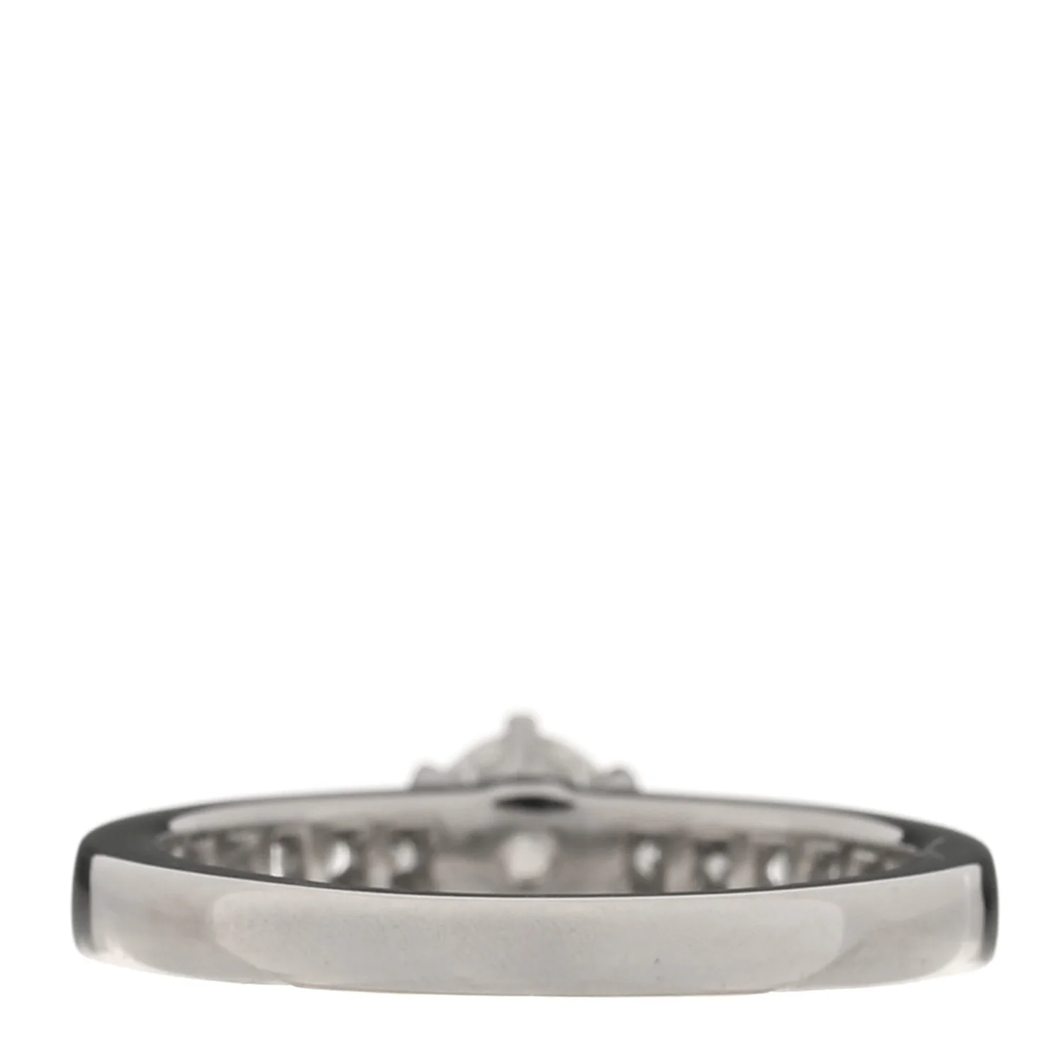 Platinum Diamond .30ct Channel-Set Engagement Ring 48 4.5 - Image 3