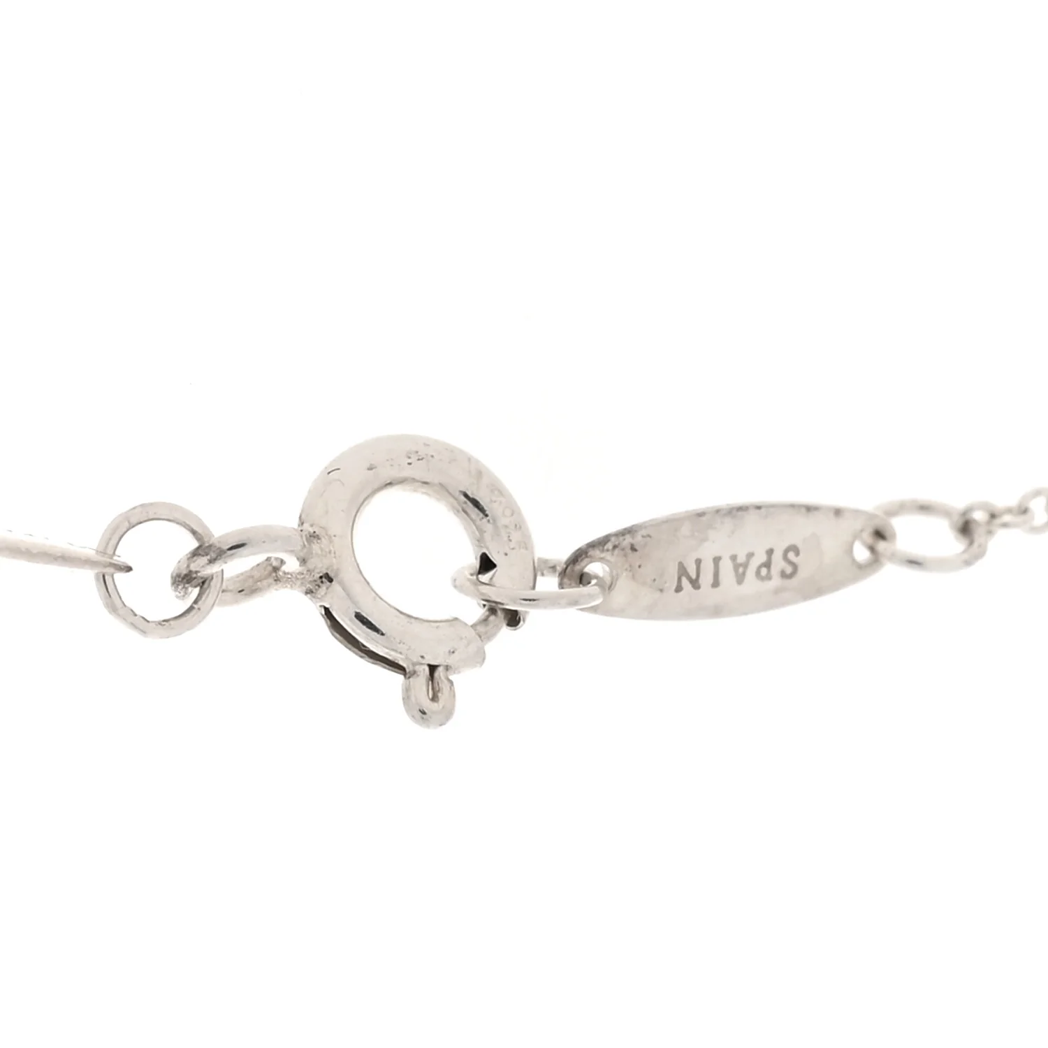 Platinum Elsa Peretti Zodiac Virgo Pendant Necklace - Image 5