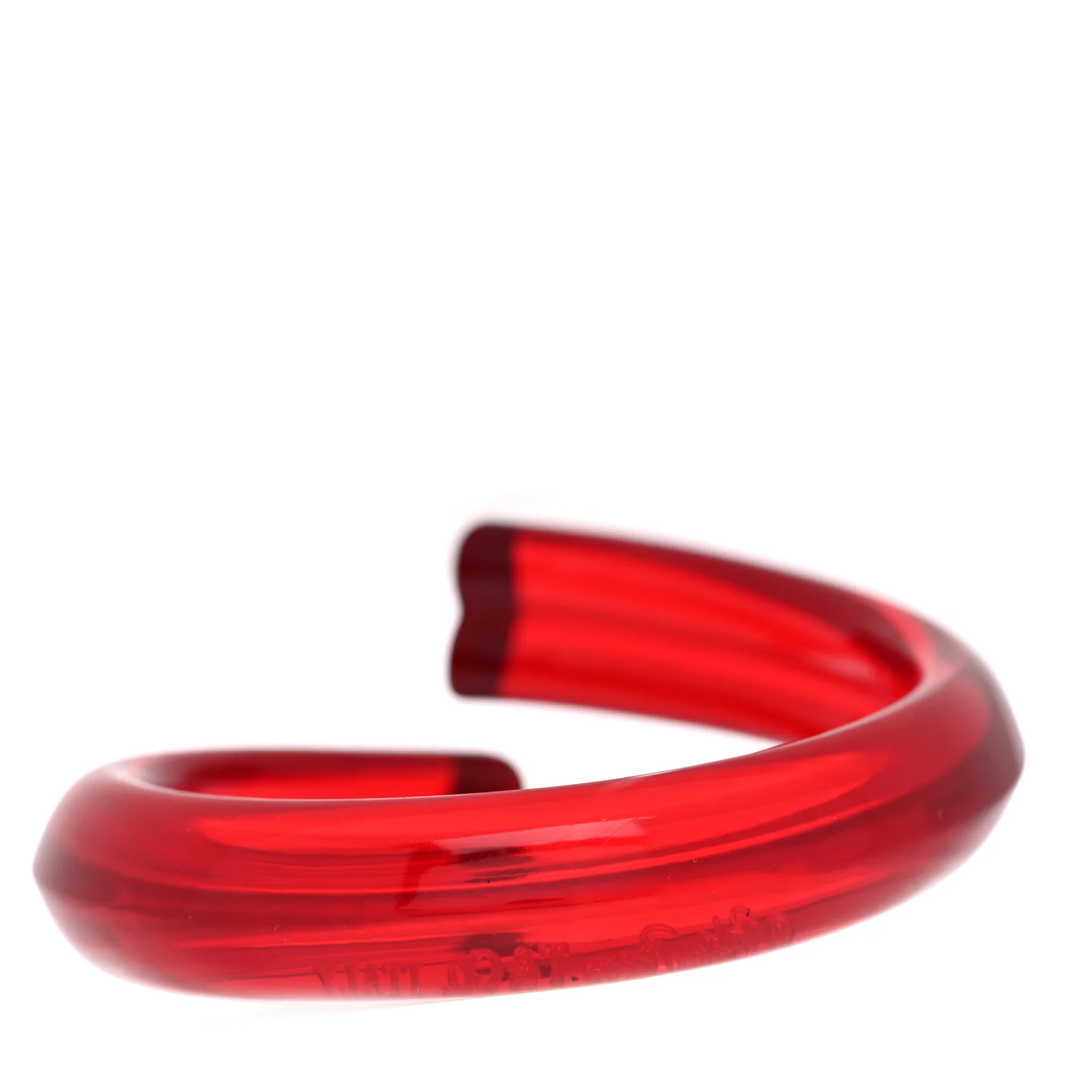 Resin Paloma Picasso Tenderness Heart Bracelet Red - Image 3