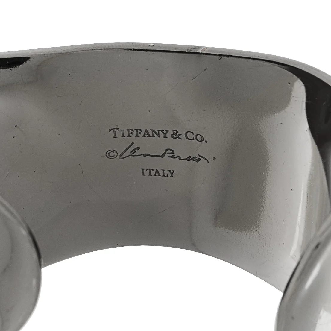 Ruthenium Small Elsa Peretti Left Wrist Bone Cuff Bracelet - Image 3