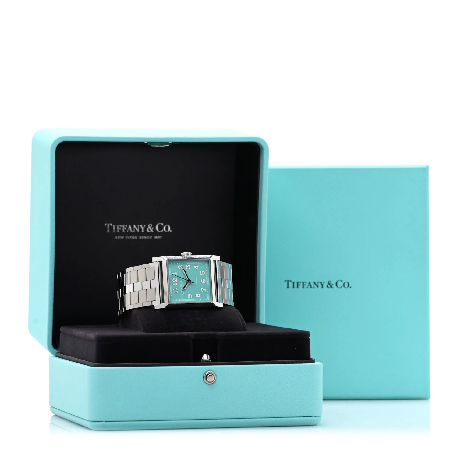 Stainless Steel 27mm Union Square Automatic Watch Tiffany Blue - Image 5