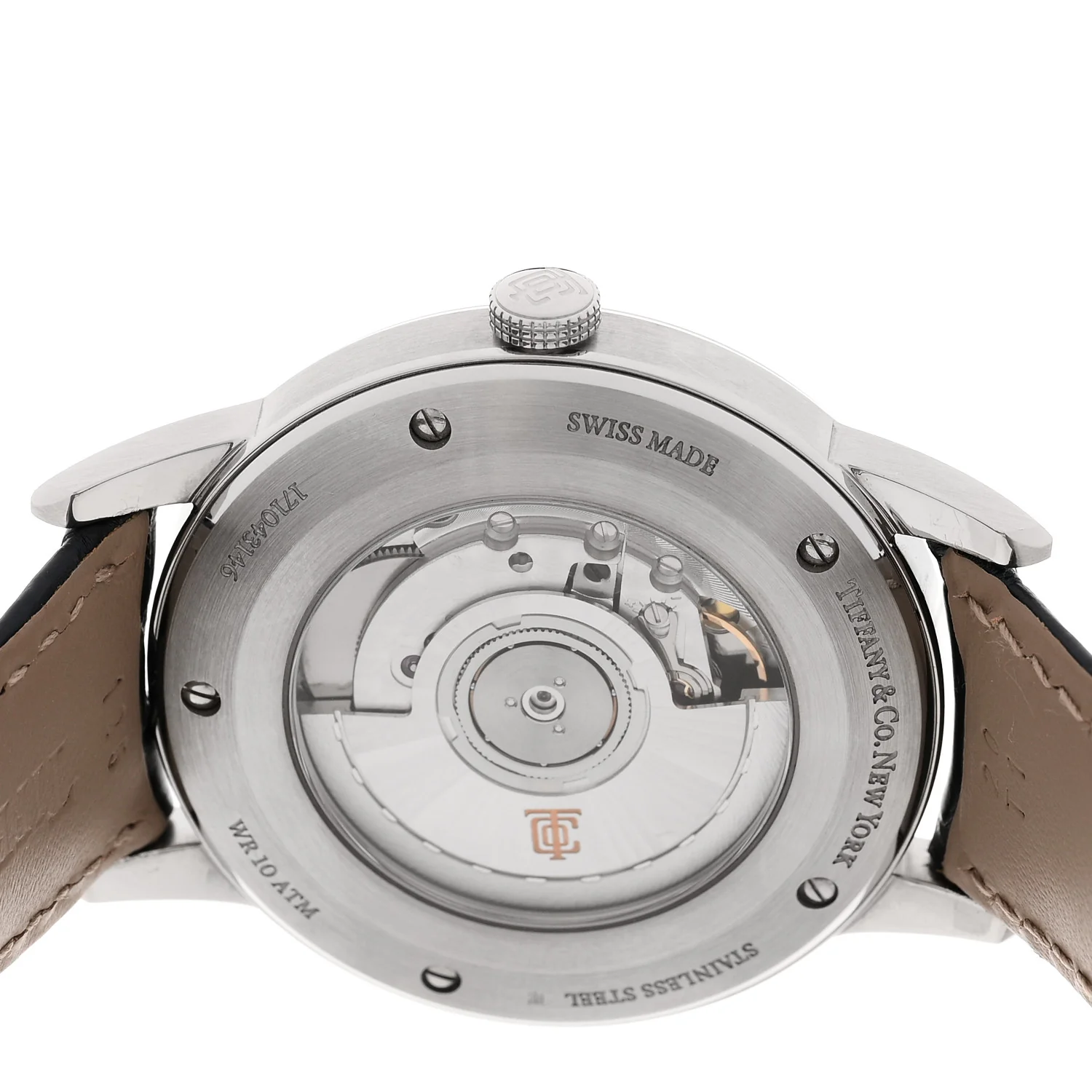 Stainless Steel Alligator 40mm CT60 3-Hand Automatic Watch Blue - Image 4