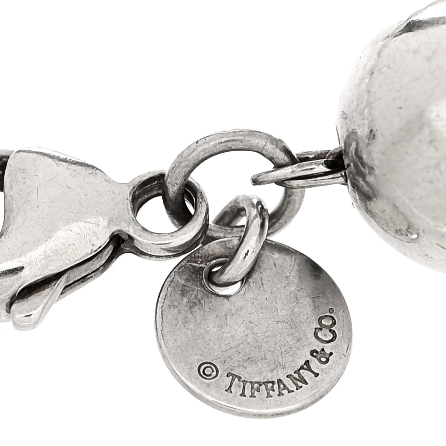 Sterling Silver 10mm HardWear Ball Bracelet - Image 3