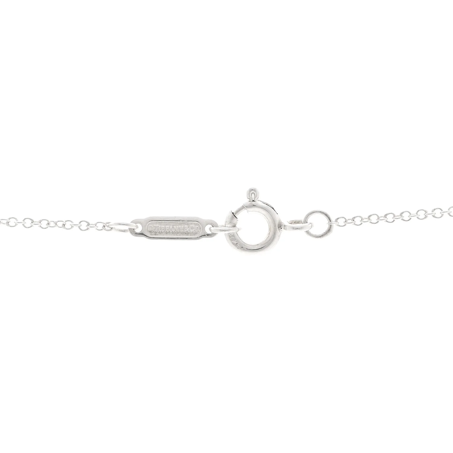 Sterling Silver 1837 Interlocking Circles Pendant Necklace - Image 4