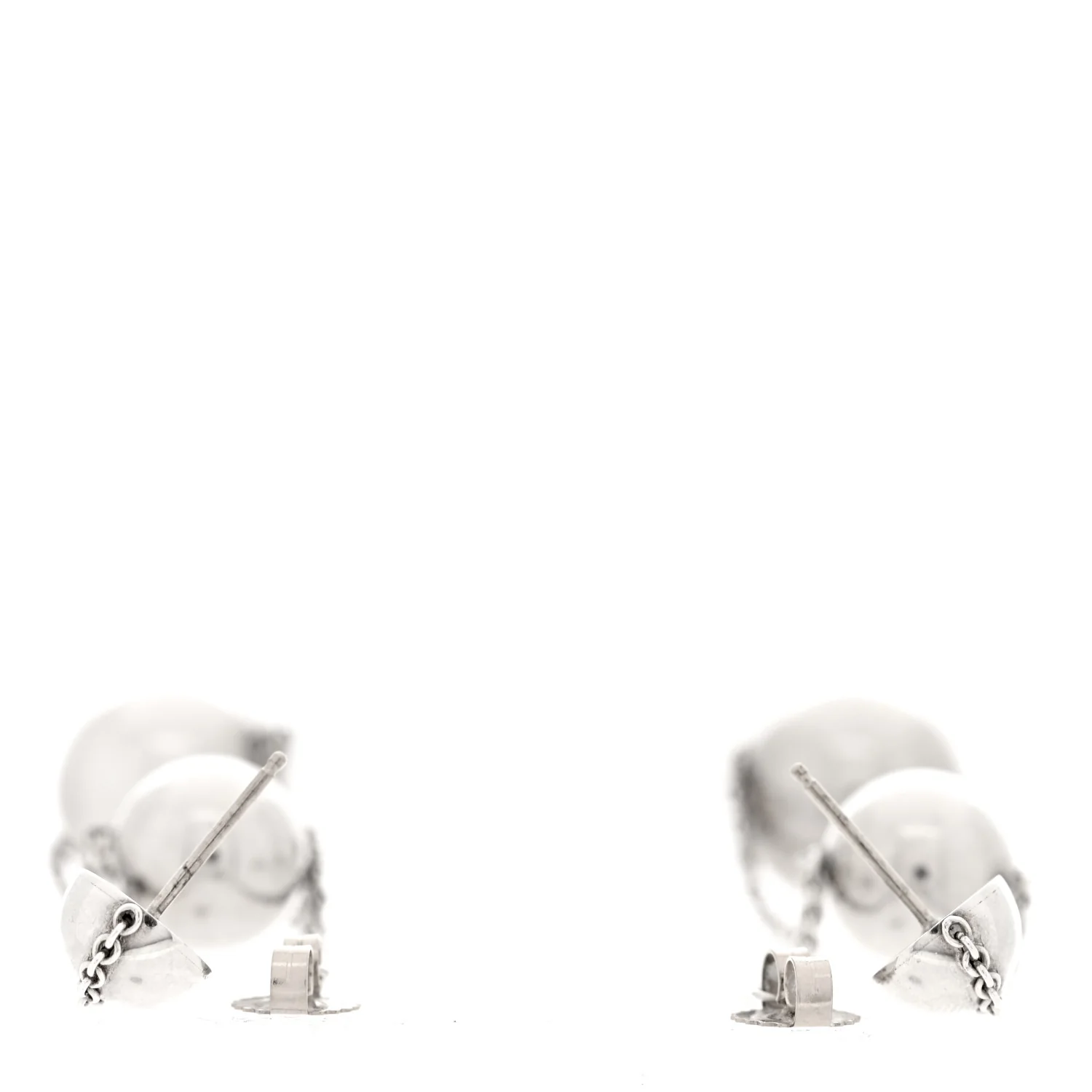 Sterling Silver HardWear Triple Drop Earrings - Image 3