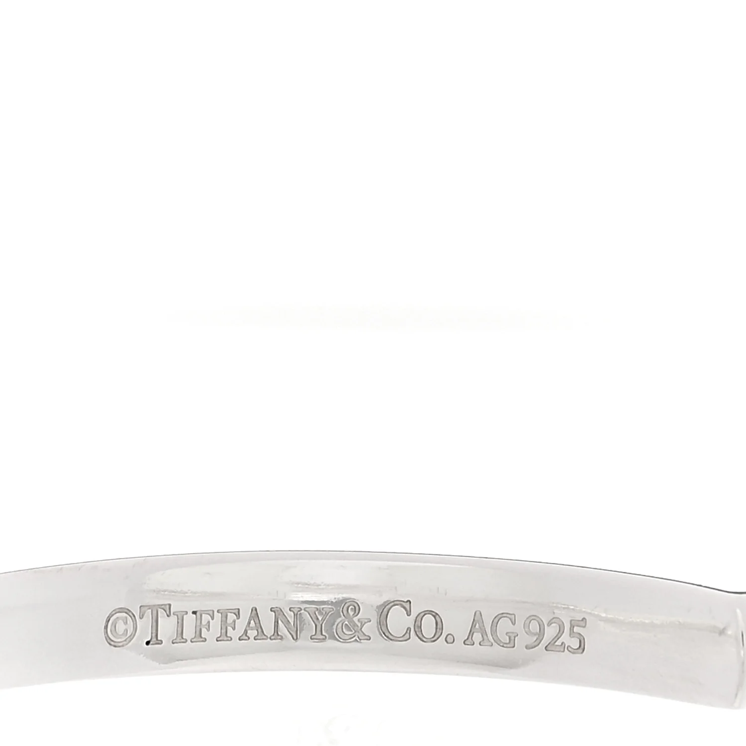 Sterling Silver Narrow 1837 Cuff Bracelet - Image 3