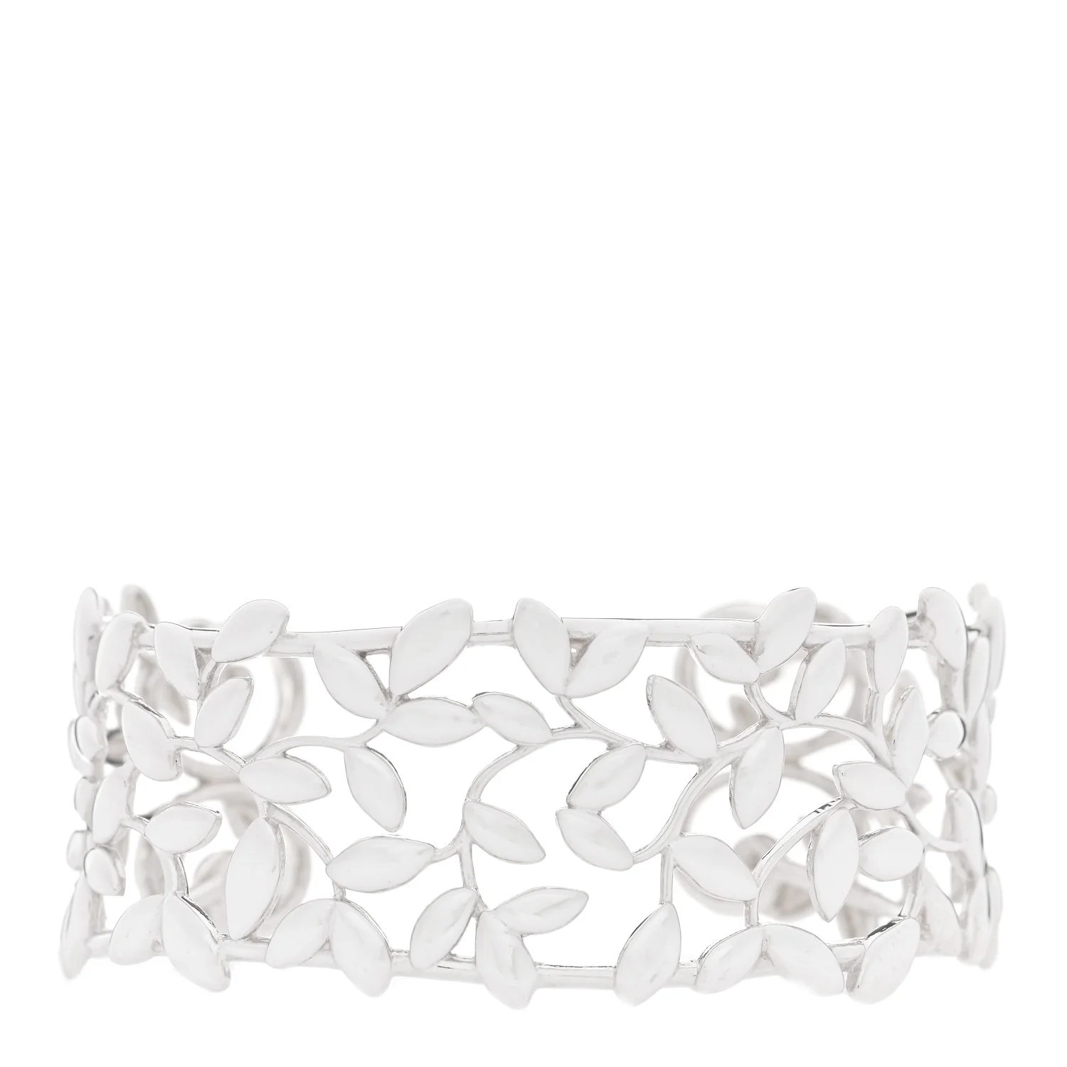 Sterling Silver Paloma Picasso Olive Leaf Cuff Bracelet