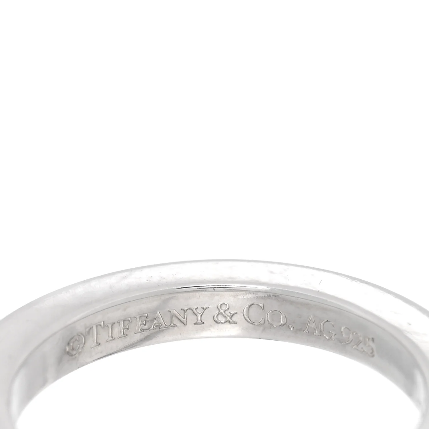 Sterling Silver T Square Ring 52 6 - Image 4