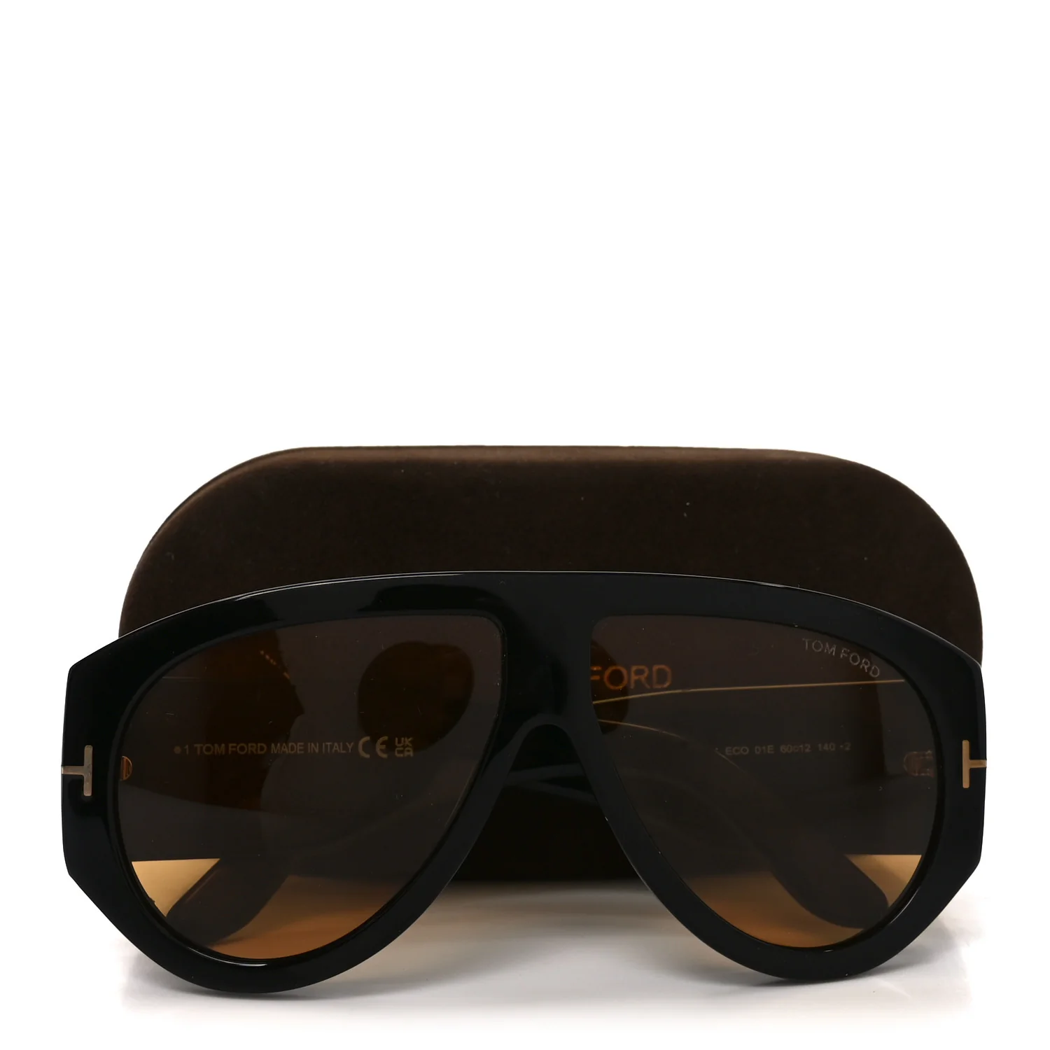 Acetate Bronson Sunglasses TF1044 Black - Image 7