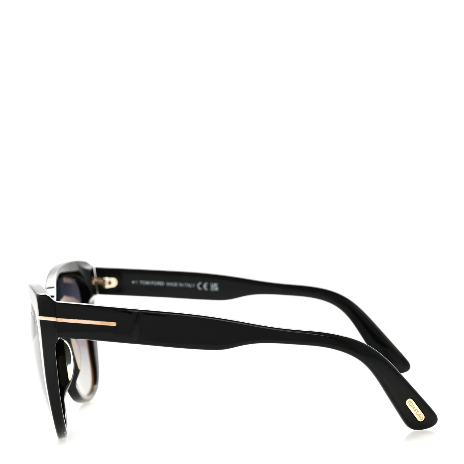 Acetate Nora Sunglasses TF937 Black - Image 3