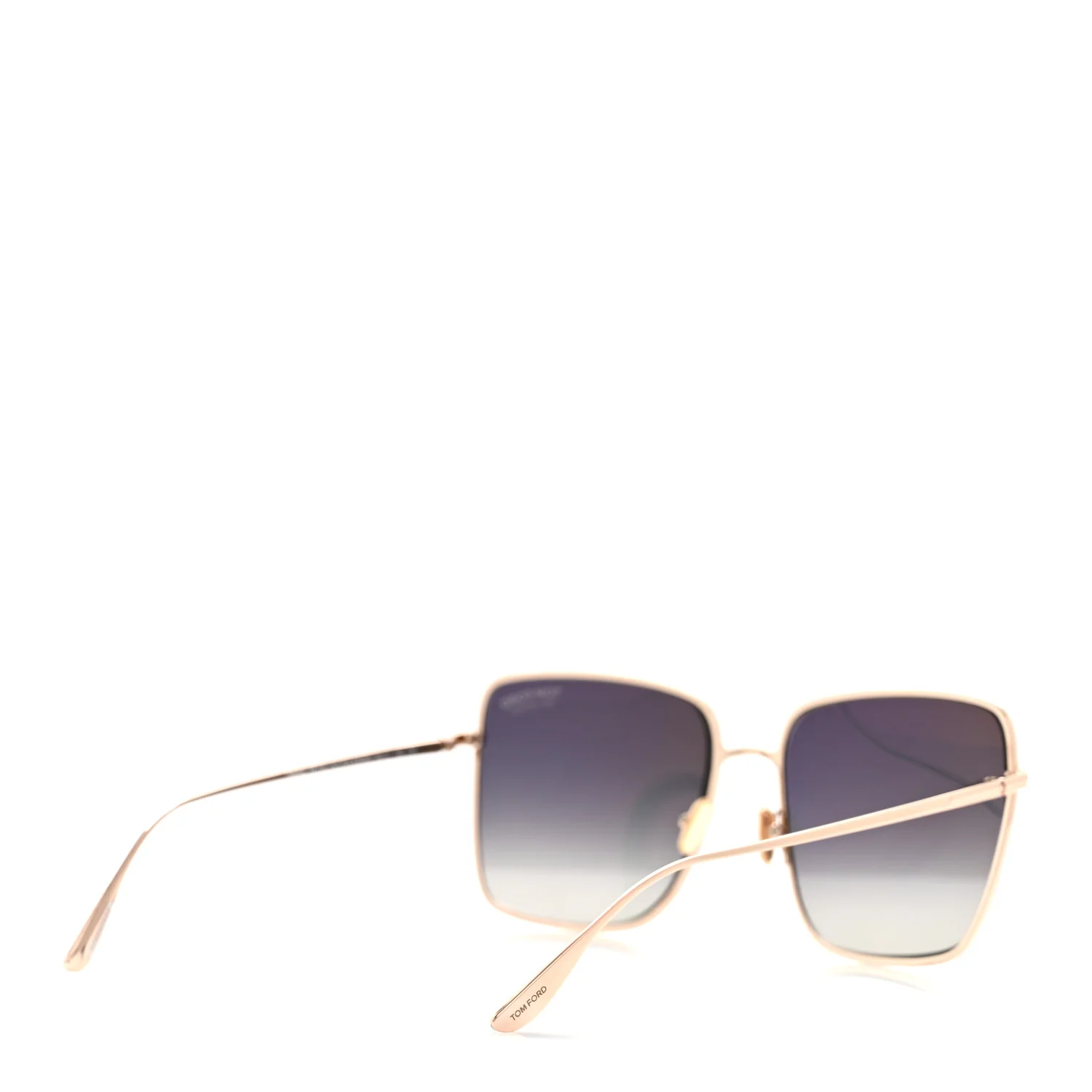 Acetate Polarized Heather Sunglasses TF739 Black - Image 4
