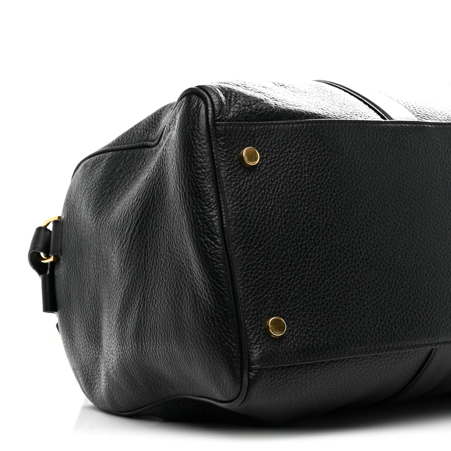 Calfskin Buckley Duffle Bag Black - Image 8