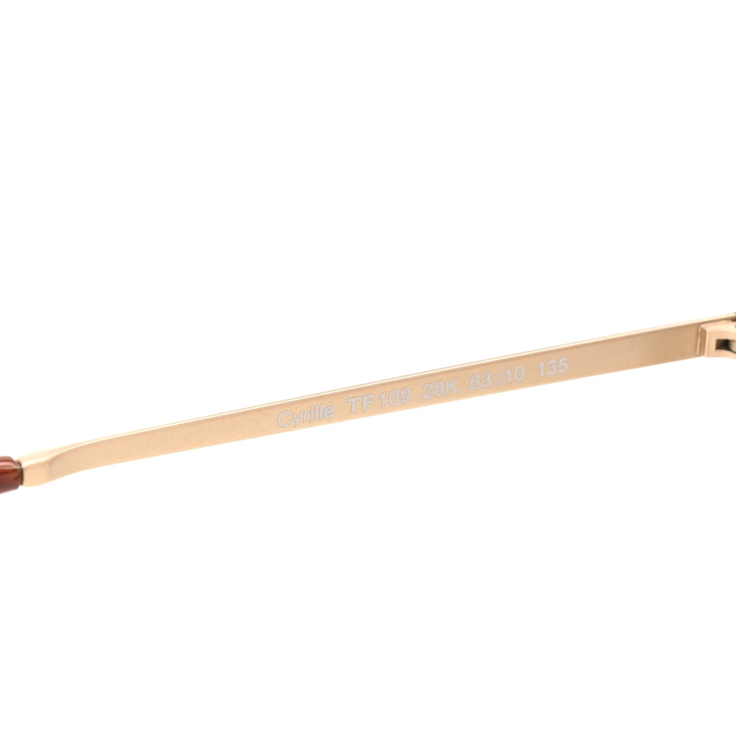 Cyrille Sunglasses TF 109 Tortoise - Image 5