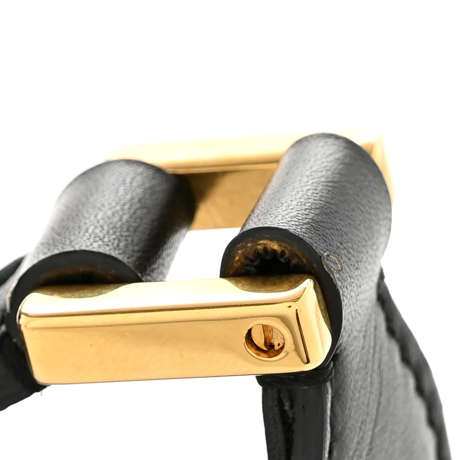 Calfskin Small Vlogo Chain Shoulder Bag Black - Image 12