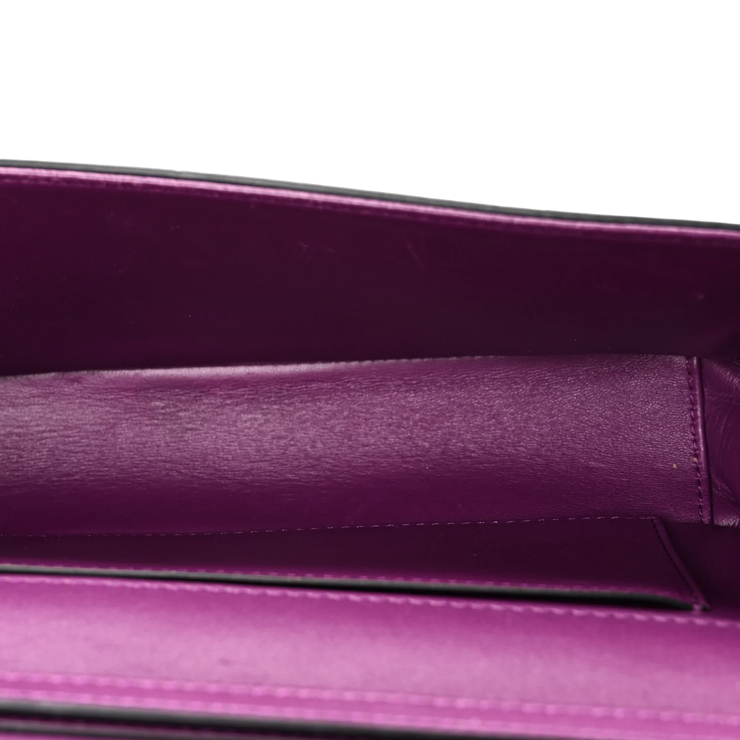 Calfskin Vlogo Loco Shoulder Bag Prune - Image 5