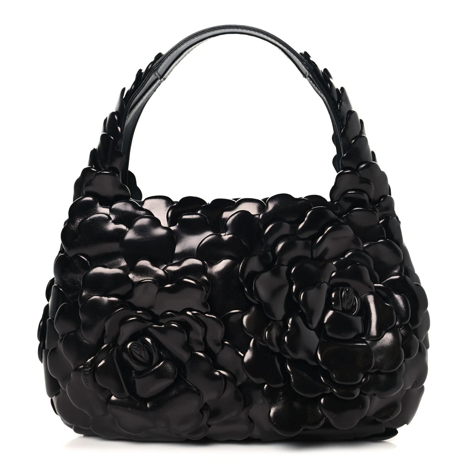 Nappa Atelier 03 Rose Edition Small Hobo Black