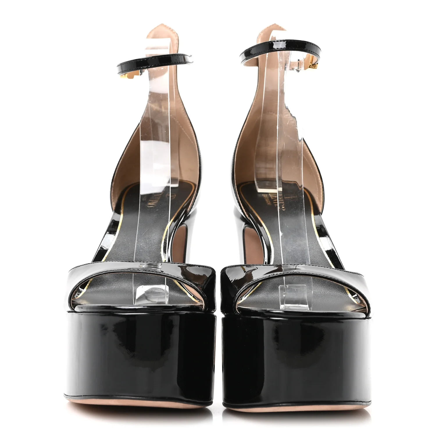 Patent Tan-Go 50/120mm Platform Pumps 40 Black - Image 3