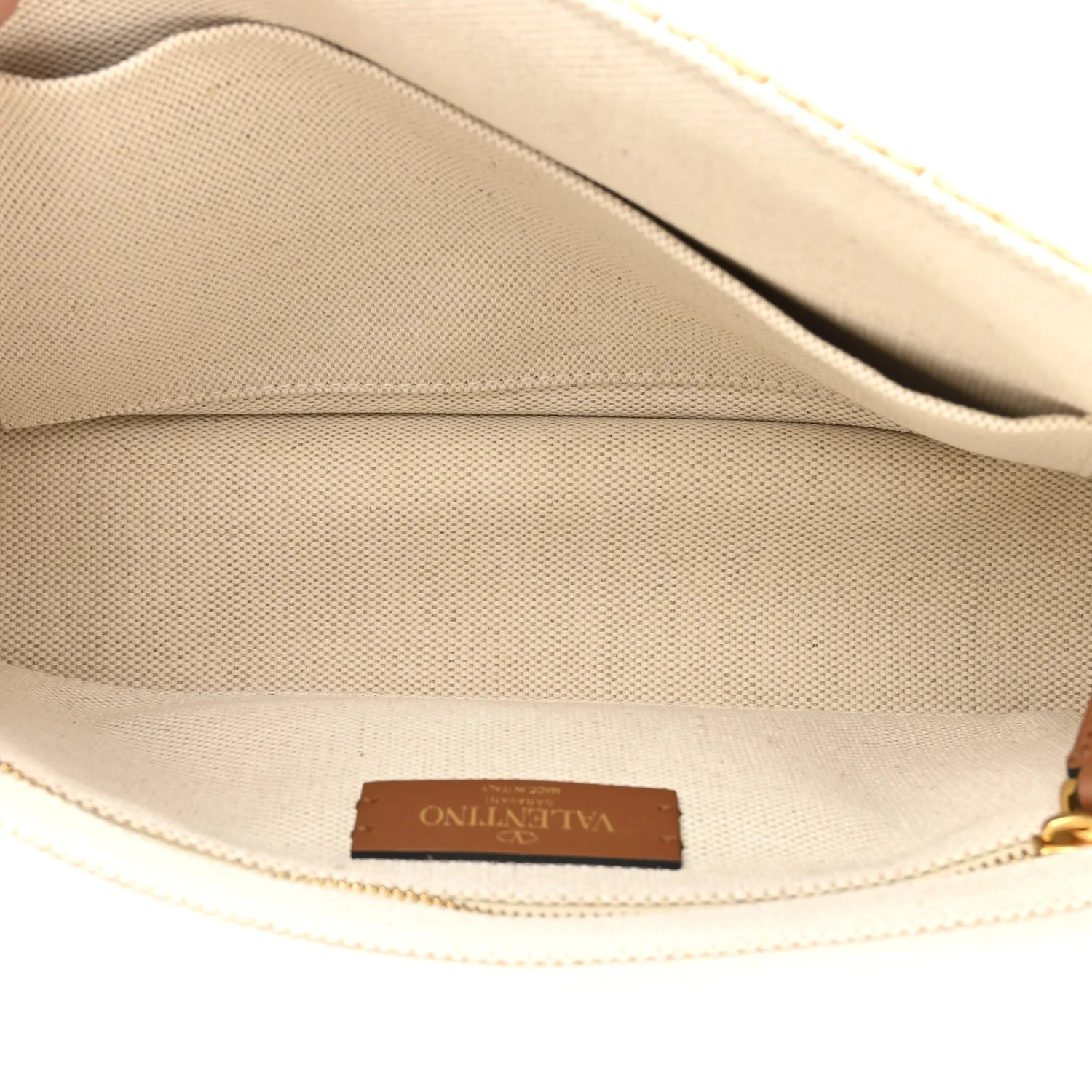 Raffia Large Roman Stud Shoulder Bag Naturale - Image 5