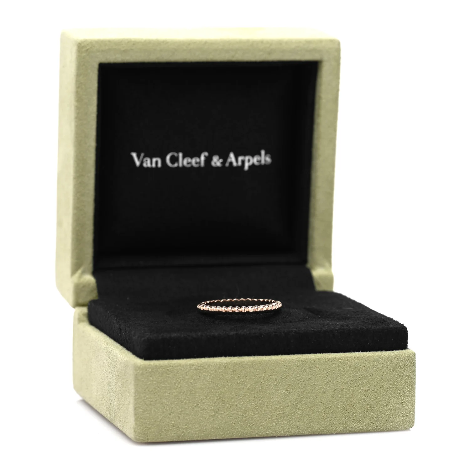 18K Rose Gold Small Perlee Ring 51 5.75 - Image 5