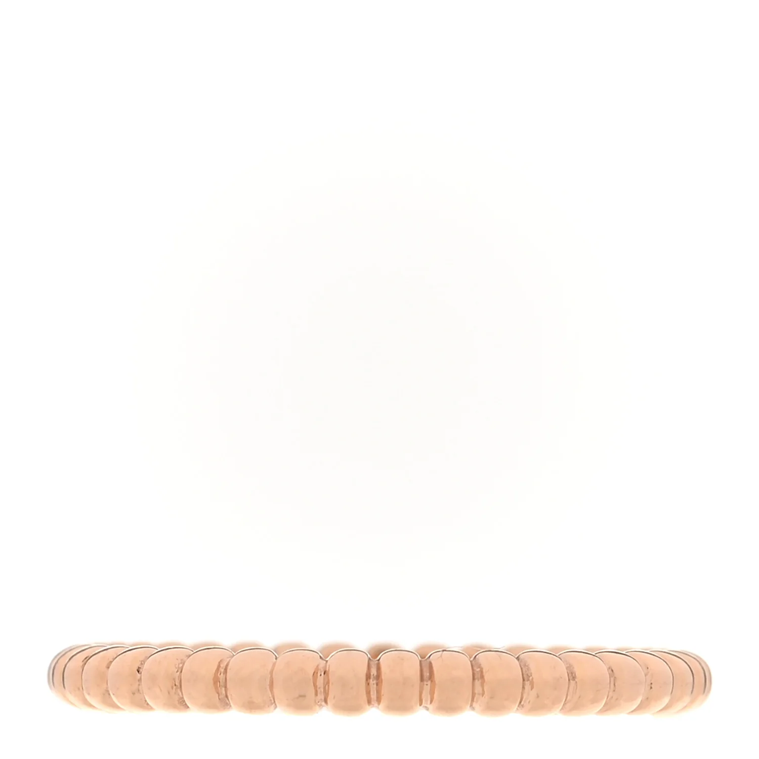 18K Rose Gold Small Perlee Ring 56 7.5