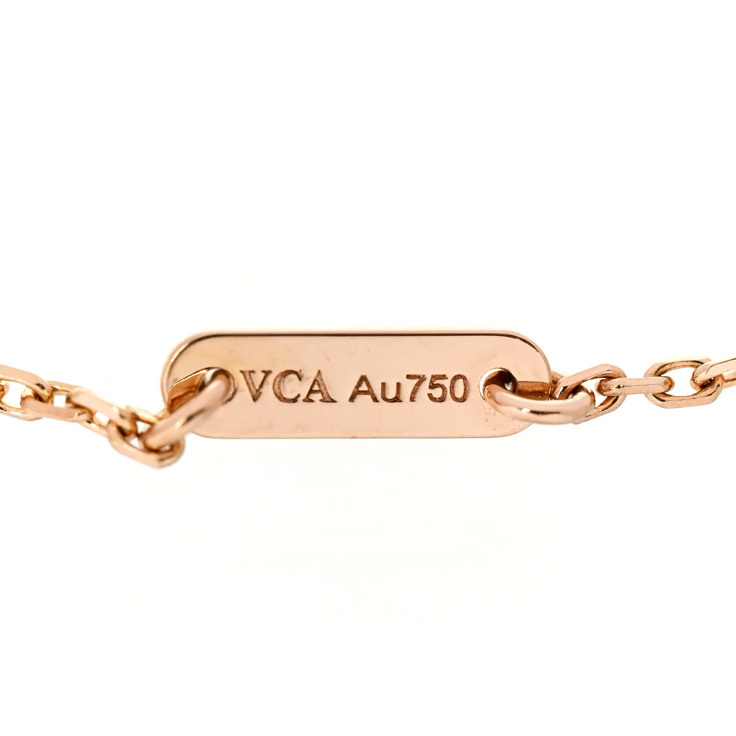 18K Rose Gold Sweet Alhambra Bracelet - Image 3