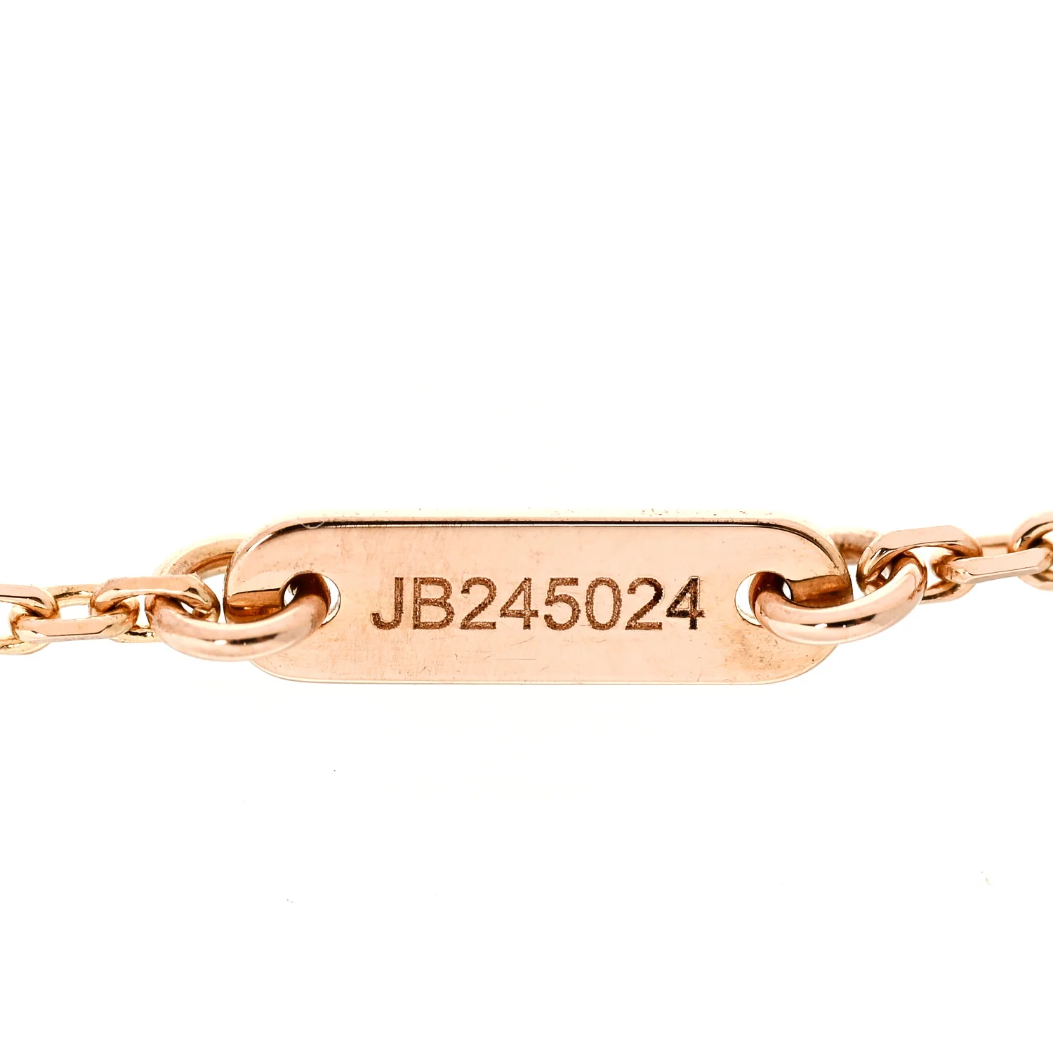 18K Rose Gold Sweet Alhambra Bracelet - Image 4