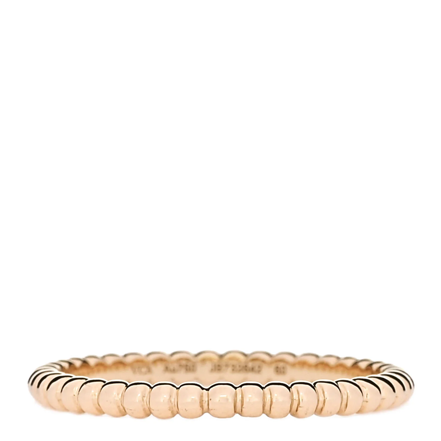 18K Yellow Gold Small Perlee Ring 60 9