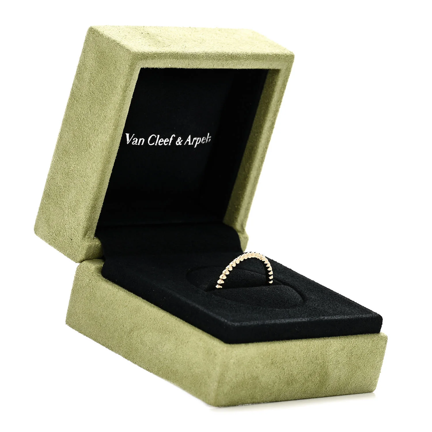 18K Yellow Gold Small Perlee Ring 60 9 - Image 5