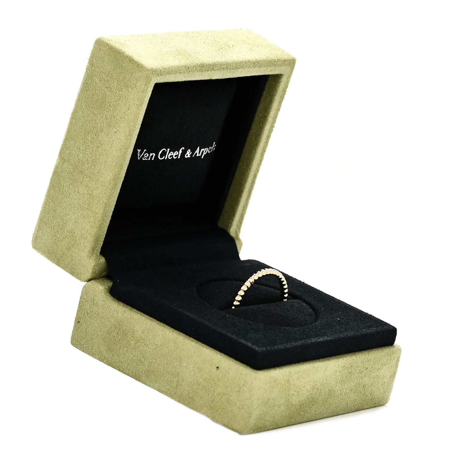 18K Yellow Gold Small Perlee Ring 60 9 - Image 5