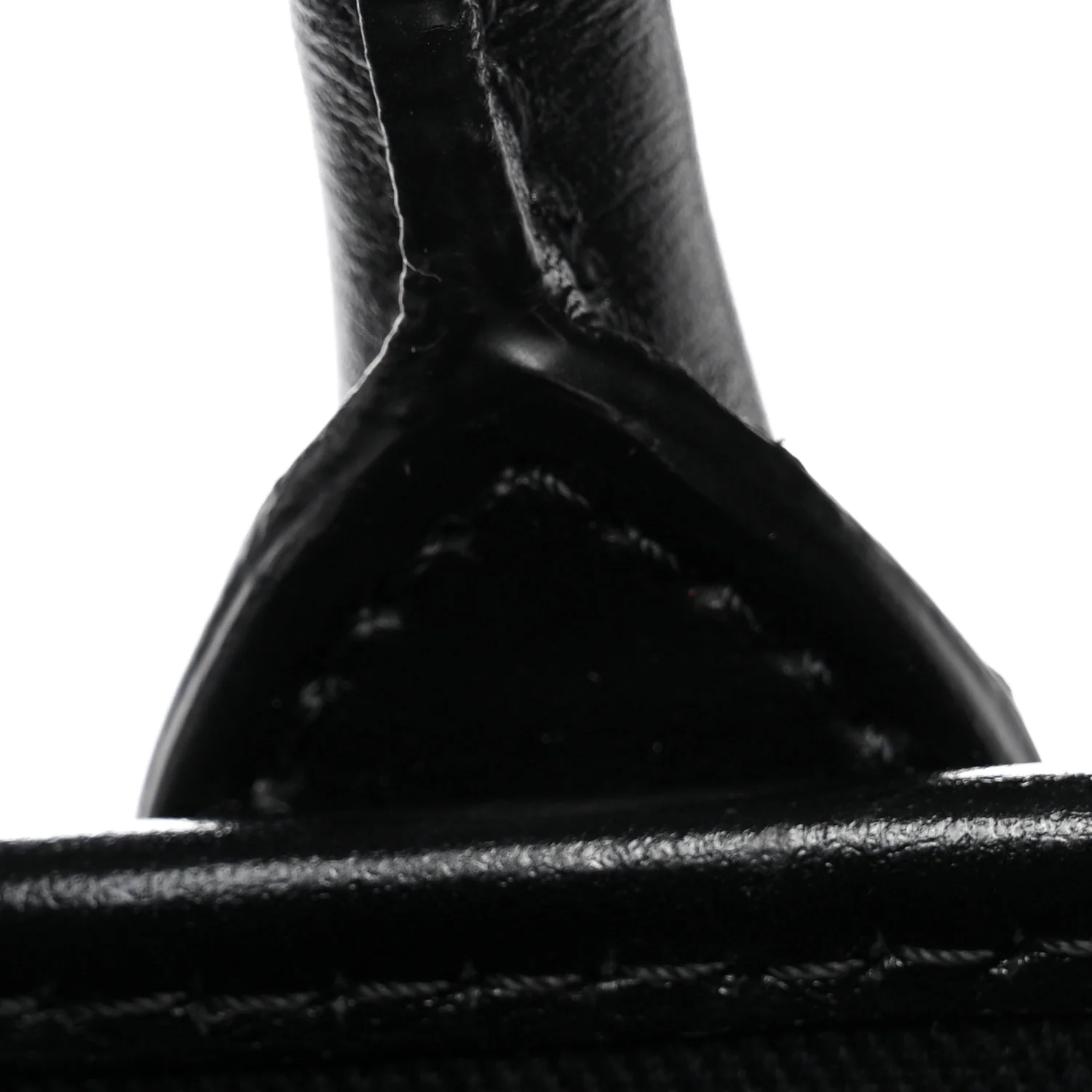 Coated Canvas Calfskin La Greca Signature Tote Bag Black Khaki - Image 14