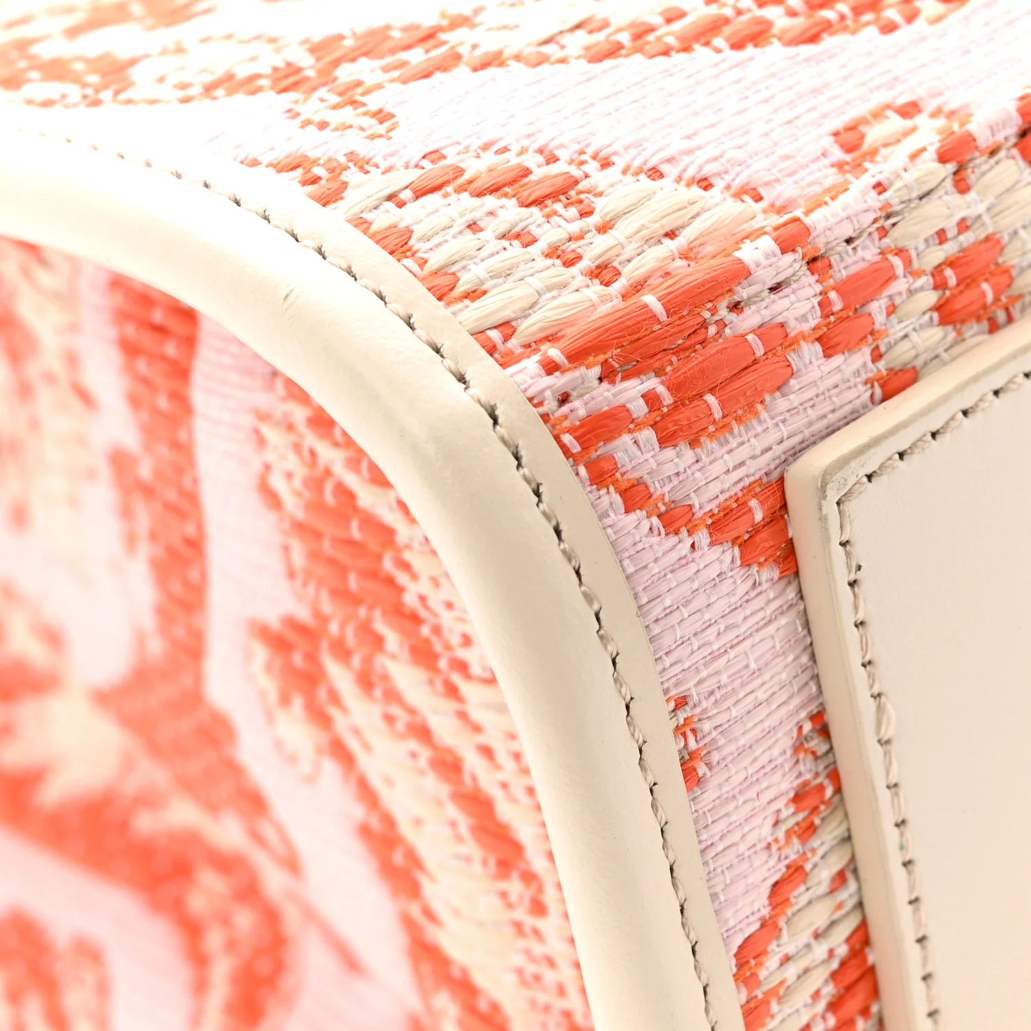 Jacquard Barocco Small Athena Tote White Multicolor - Image 10