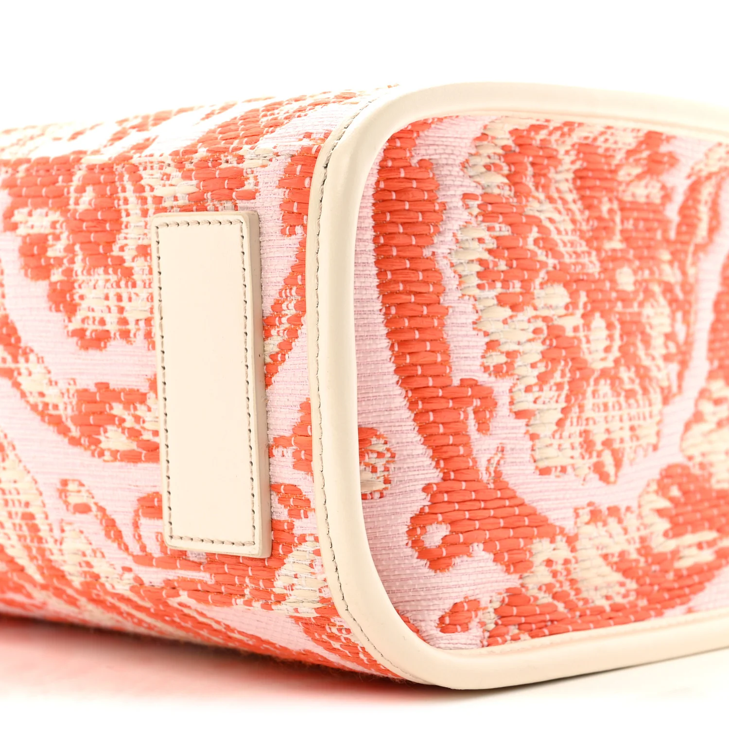 Jacquard Barocco Small Athena Tote White Multicolor - Image 9