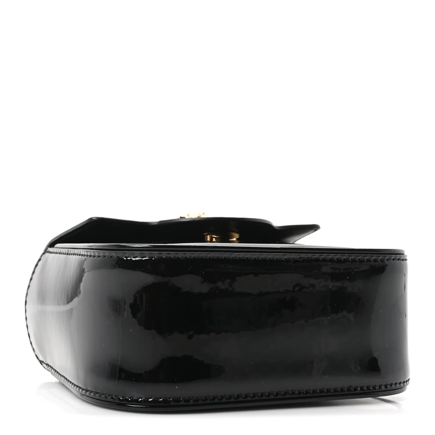Patent Mini La Medusa Bag Black - Image 4